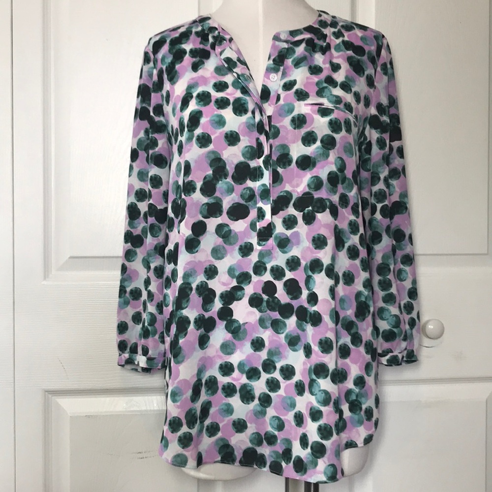 NYDJ 3/4 Sleeve Polyester Top